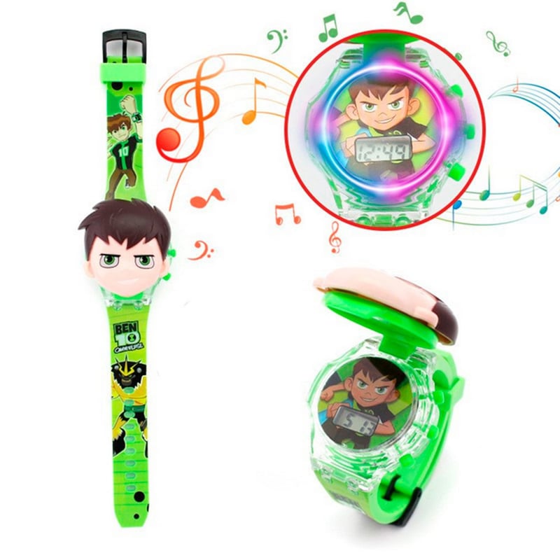 Reloj Ninos Digital Luces Sonido Tapa Ben 10 Tennyson DAYOSHOP falabella
