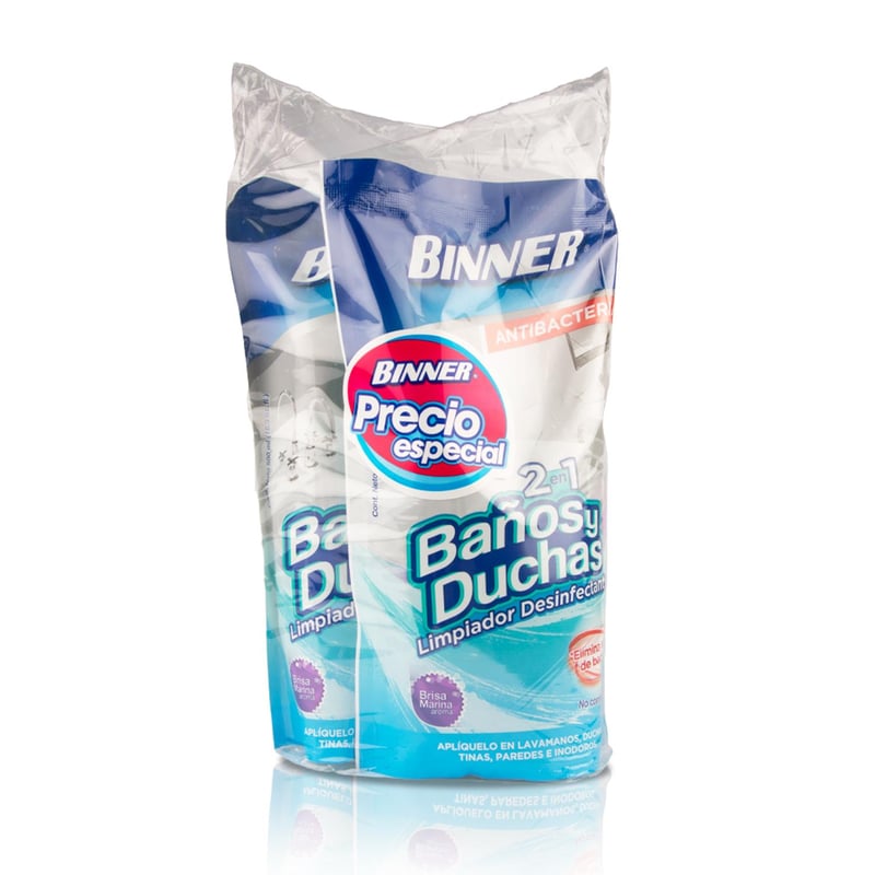 Kit X2 Doypack Baños y Duchas BINNER Brisa Marina 500ml BINNER ...