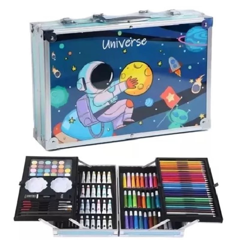 Set De Arte Profesional De 145 Piezas Tipo Maleta Para Niños GENERICO ...