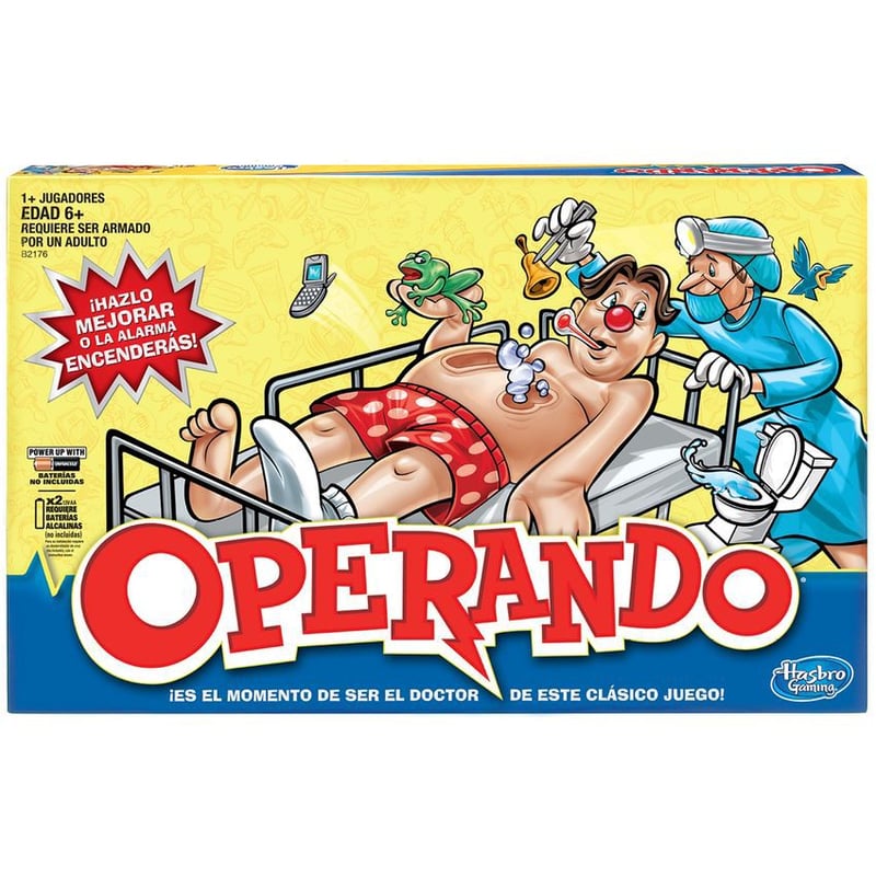 Juego de Mesa Operando Clásico Hasbro HASBRO | falabella.com