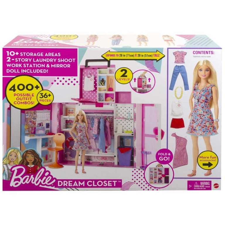 Barbie Dream Closet Nuevo Con Muneca Mattel BARBIE falabella
