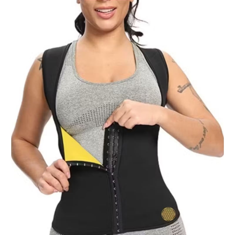 SEXYWG Caisa De Sauna De Neopreno Para Ujer, Chaqueta De Sauna Para Pérdida De Peso, Traje De - Foto 3