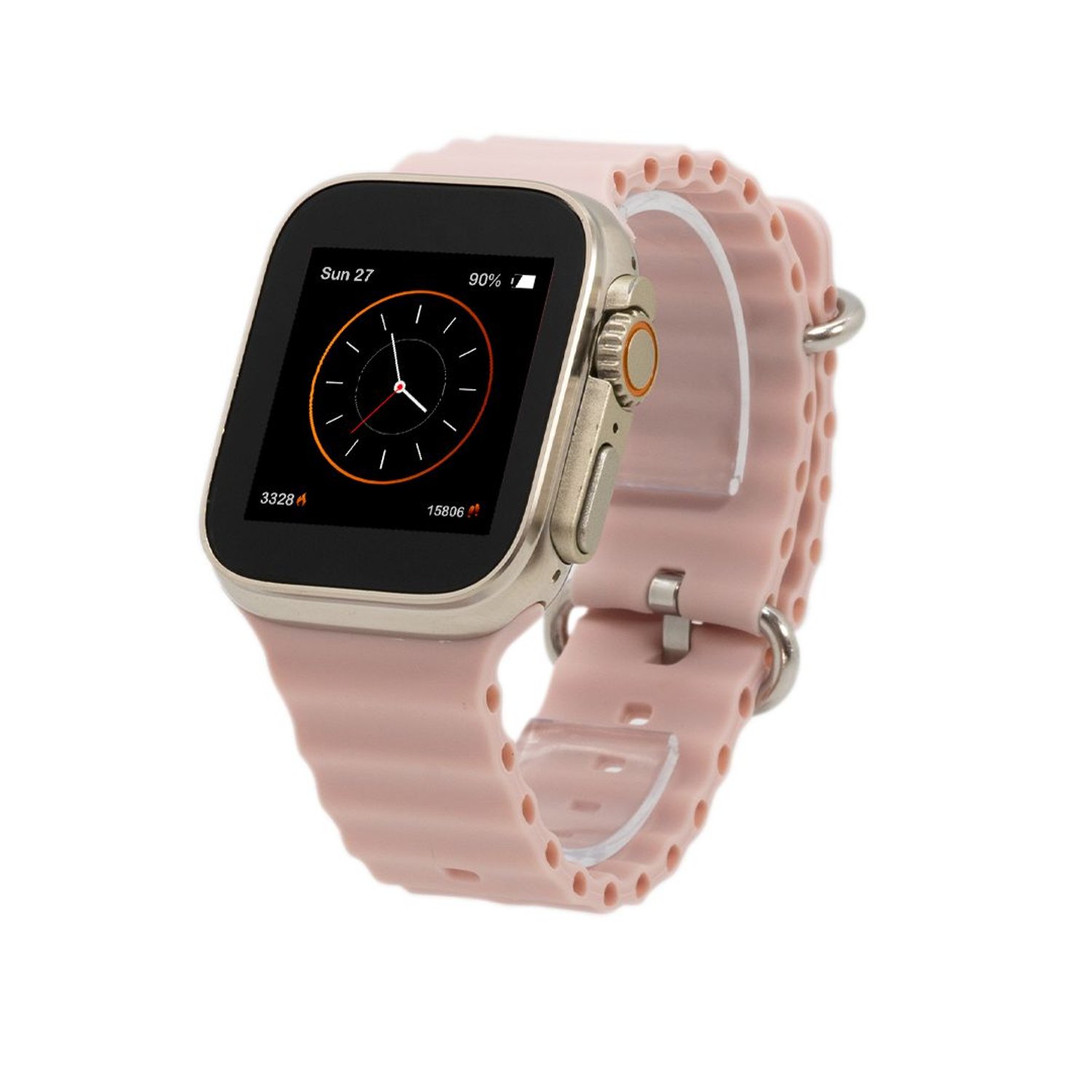 Smartwatch inteligente M2 Rosado KRONO falabella