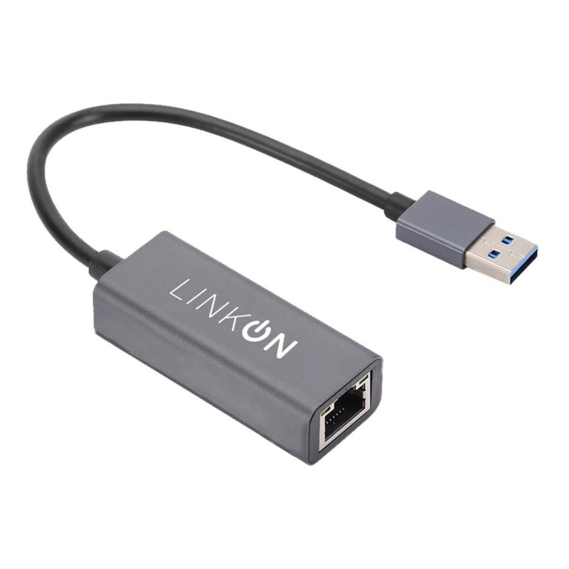 LINKON - Adaptador Usb A Rj45 Cable Red Linkon Ethernet 10/100/1000-