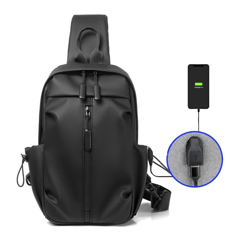 Morral manos libres impermeable para caballero fino importado DHOAL falabella