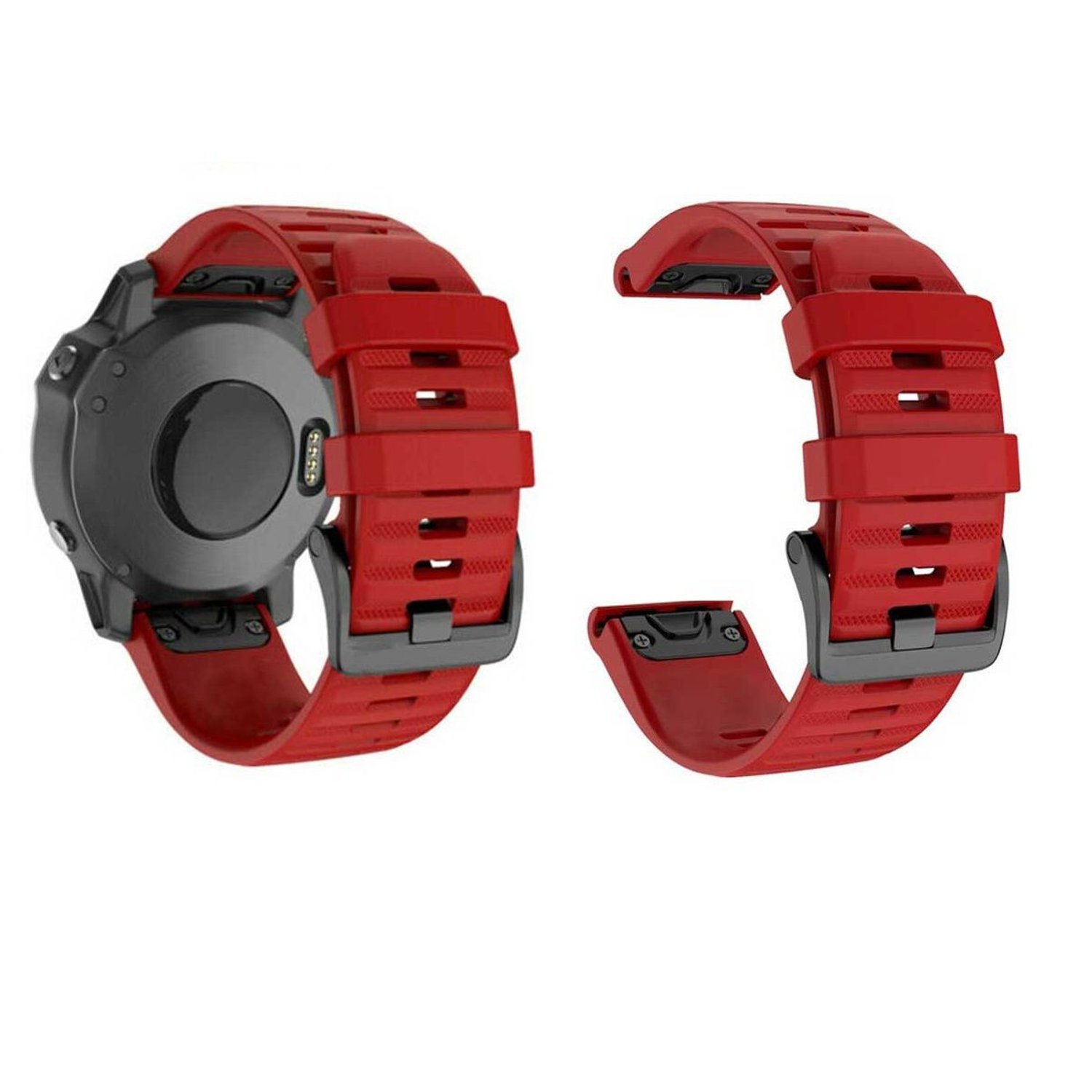 Pulsera Correa para Reloj Garmin Fenix 5x 5xplus 26mm Rojo GENERICO falabella