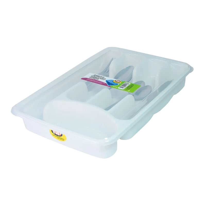 Organizador De Cubiertos Con Tapa NP Multicolor NOVEDADES PLASTICAS falabella