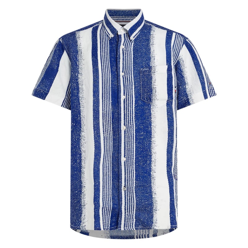 Camisa De Rayas Verticales Hombre Tommy Hilfiger TOMMY HILFIGER falabella