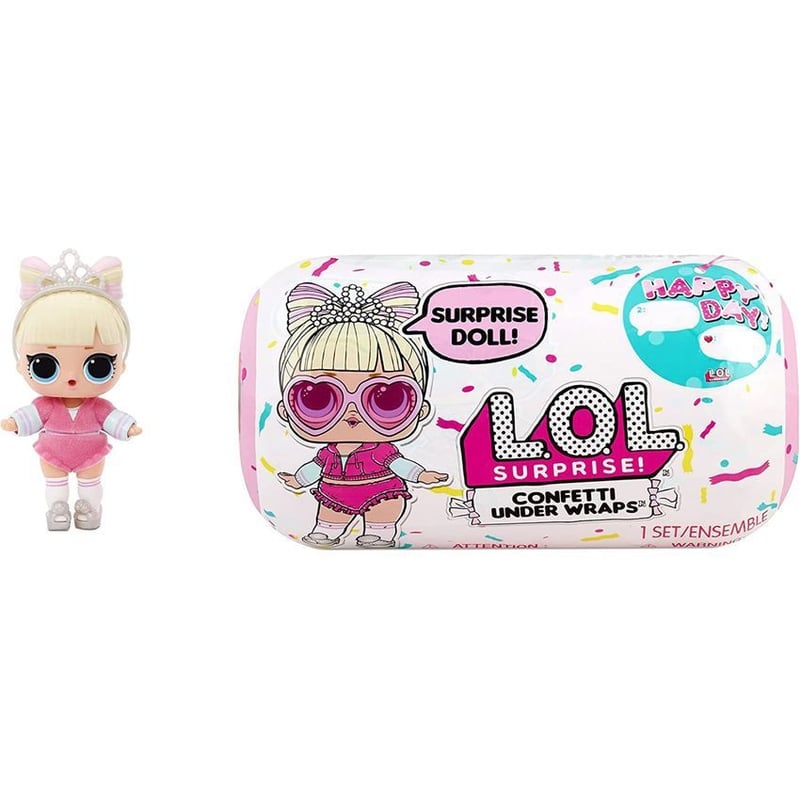 LOL SURPRISE - Muñeca l.o.l lol surprise confetti under wraps serie 2