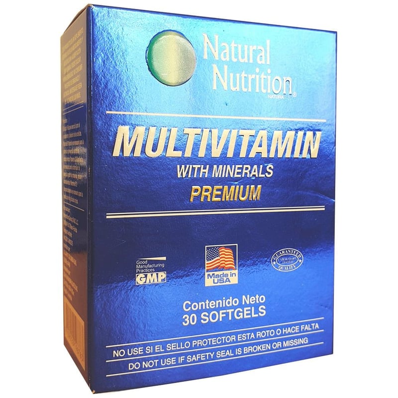 NATURAL NUTRITION - Multivitamin Premium Natural Nutrition X 30 Capsulas