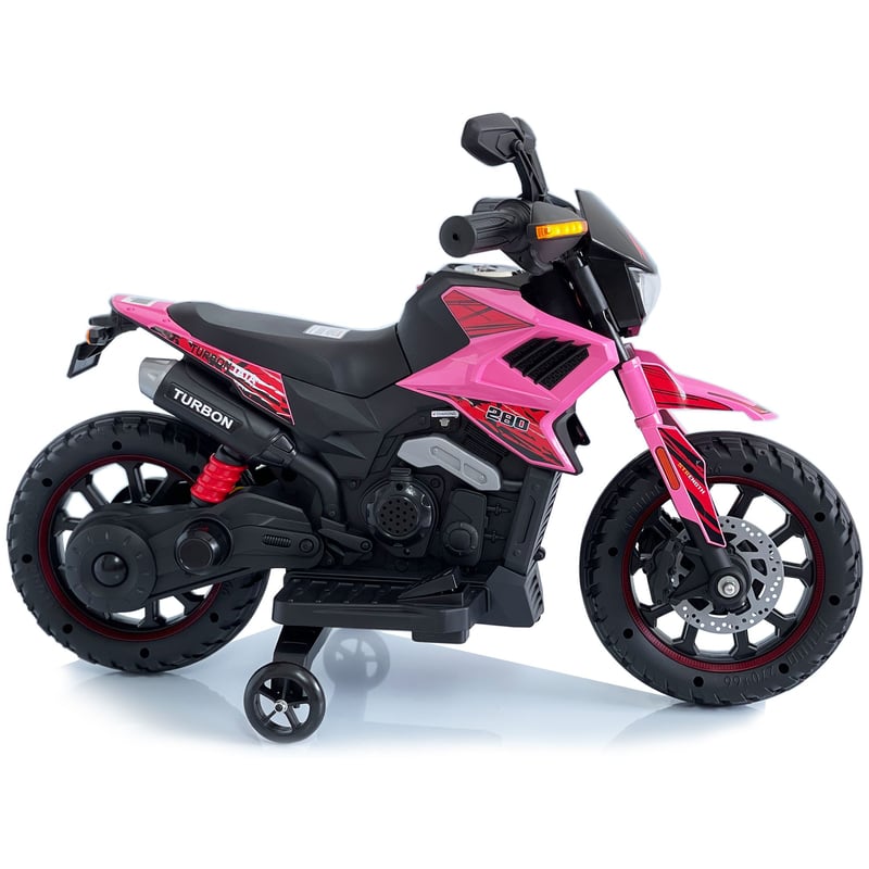Moto carro Electrica 12v Nino Nina 1a 3 ano Usb Mp3 Rosado BEBESUNITA falabella
