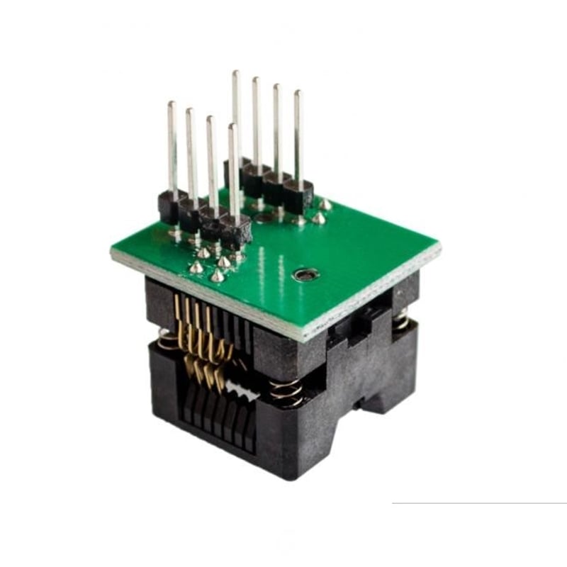 Lot De 4 Supports à Souder (Sockets) DIP8 8 Pins - Contacts Tulipe Dorés AUGAT
