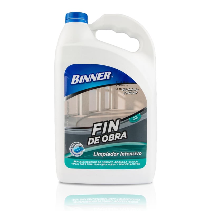 Limpiador Intensivo BINNER para Fin de Obra 1gl BINNER | falabella.com