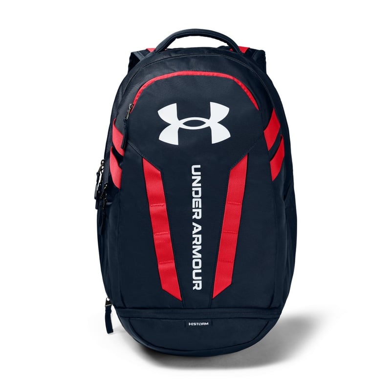 Morral Under Armour Hustle 5.0 Azul Rojo UNDER ARMOUR falabella