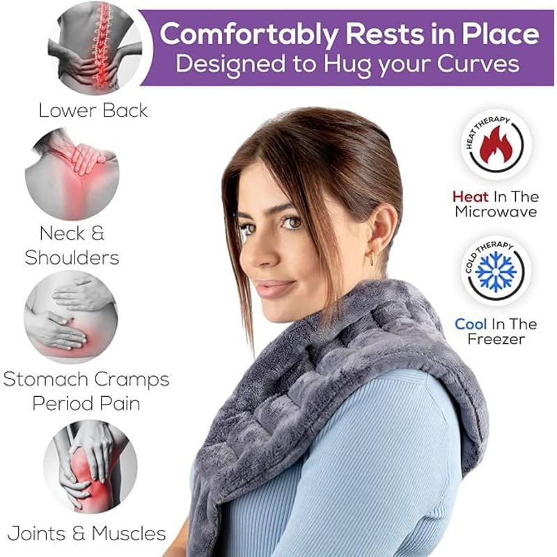 Almohada termica para cuello shop