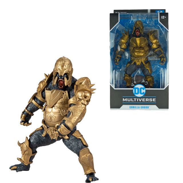 Figurine DC Direct Gorilla Grodd 21 Cm – McFarlane – Neuve Avec Comics Inclus