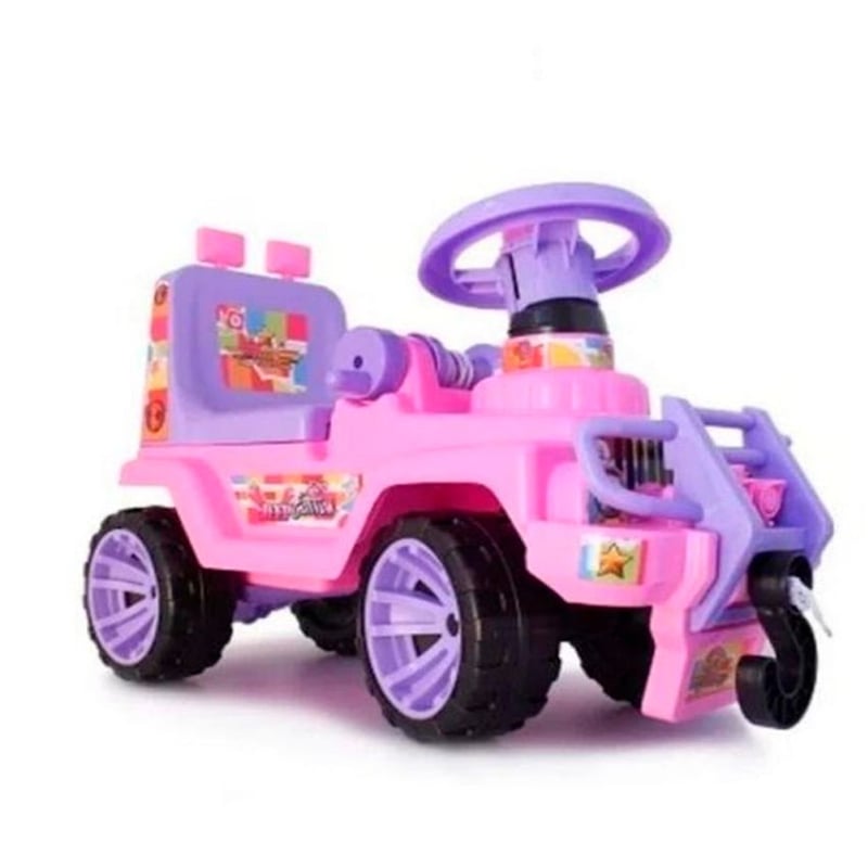 Juguete Carro Montable Jeep Nina Rosado GENERICO falabella