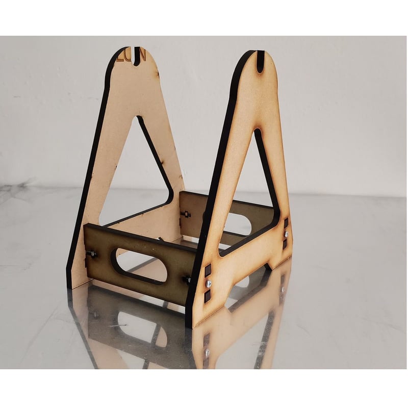 Soporte Madera MDF para Carrete Filamento Spool Holder GENERICO ...