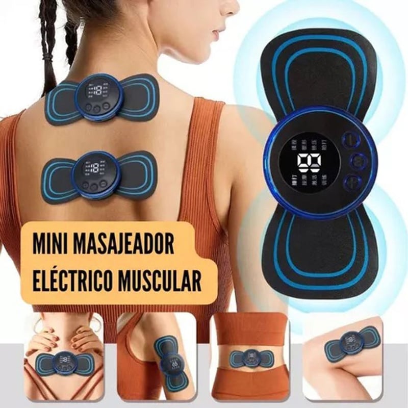 Mini parche masajeador corporal electrico relajante portatil GENERICO falabella