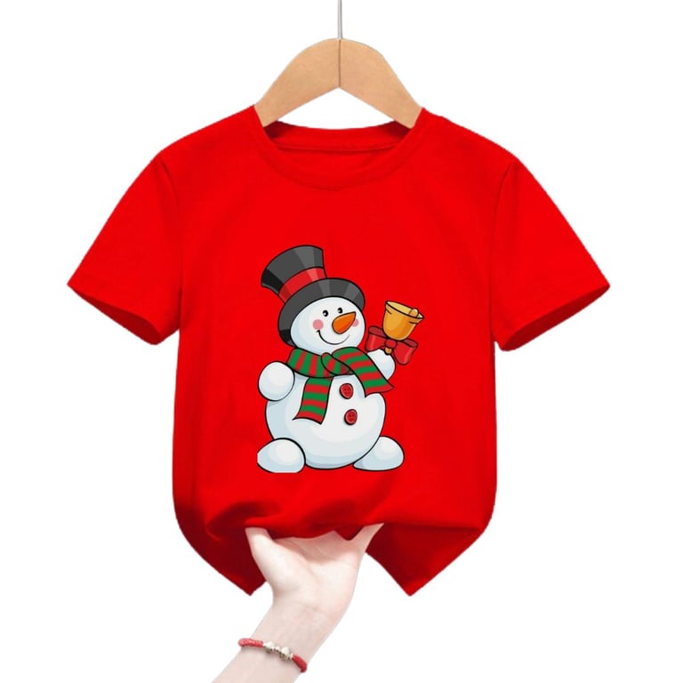 Camiseta Navidad Muneco de nieve Copaza GENERICO falabella
