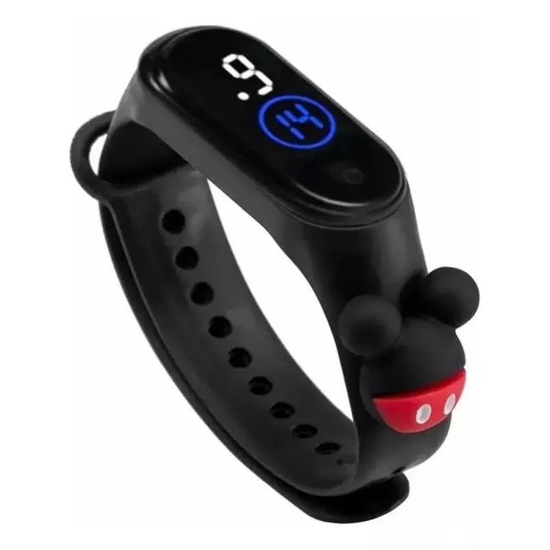 Reloj Digital Banda Para Ninos Y Adultos Silicona Mickey Mouse GENERICO falabella