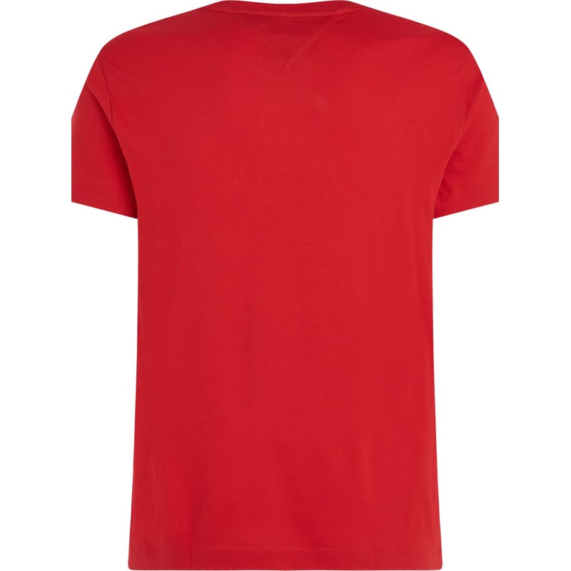 Camiseta tommy hilfiger hombre roja hotsell
