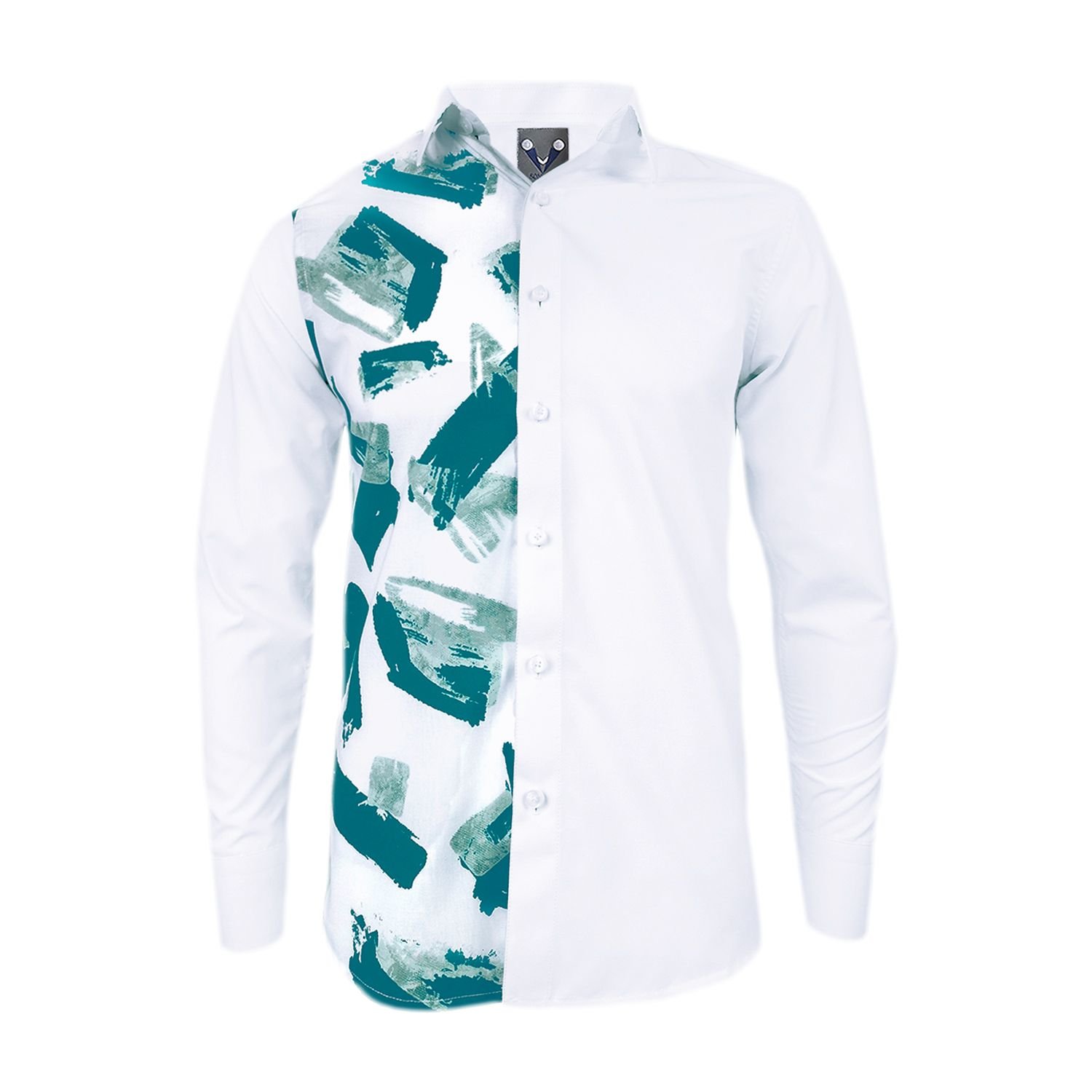 Camisas blancas estampadas hotsell
