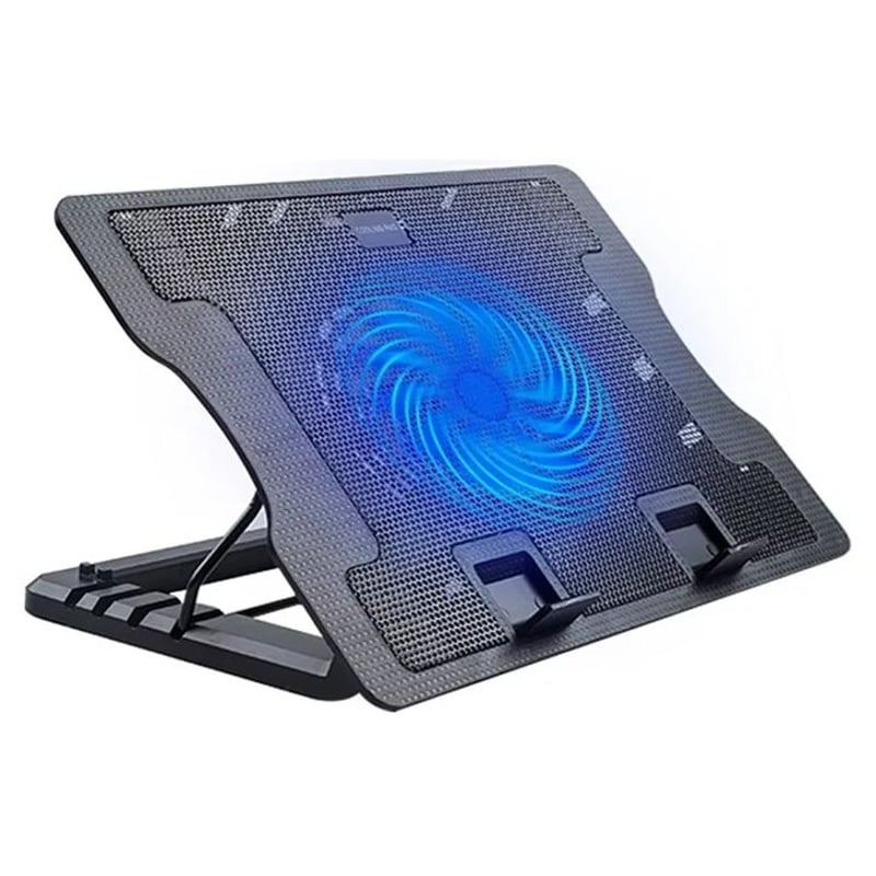 "Base Refrigerante Para Portatil Con 5 Niveles Y 1 Ventilador"