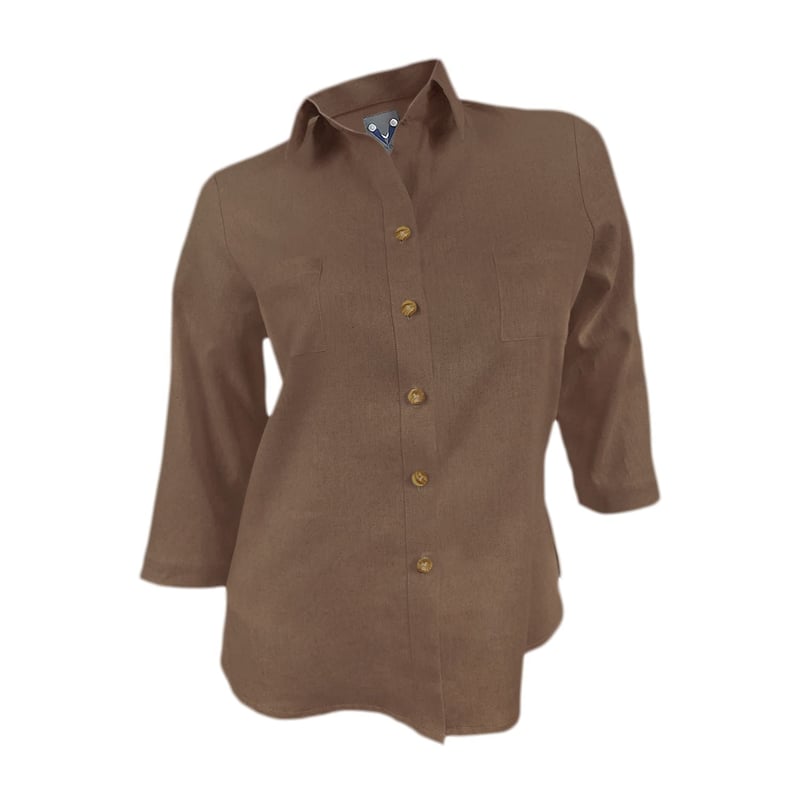 Camisa cafe mujer hotsell
