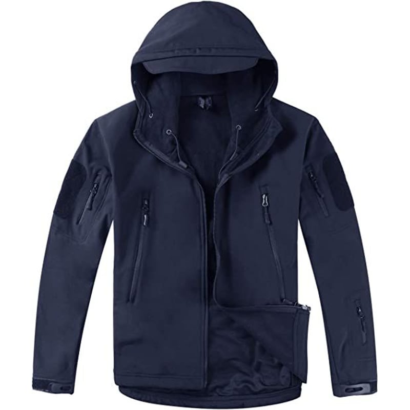 Chaqueta Militar Softshell Tactica Polar Impermeable Azul Navy. CHINA GLAZE falabella
