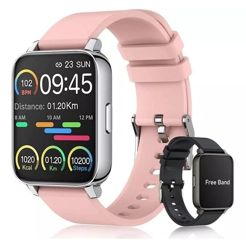 Smartwatch Mujer Reloj Inteligente Depo Correa Negra GENERICO falabella