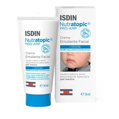 ISDIN - Hidratante Facial Nutratopic Pro - AMP Emoliente Isdin para Todo tipo de piel 50 ml