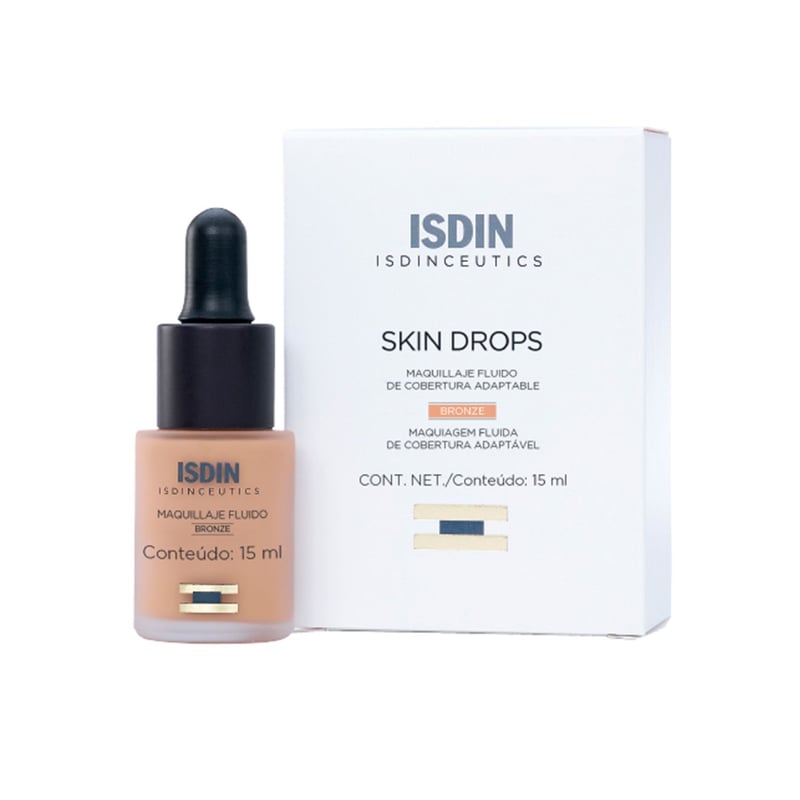 ISDIN - Base Líquida Skin Drops Bronze  Isdin 15 ml