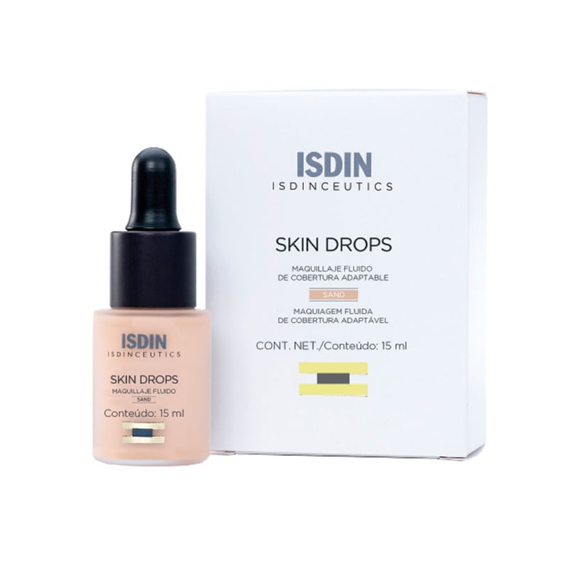 ISDIN - Base Líquida Skin Drops Sand  Isdin 15 ml