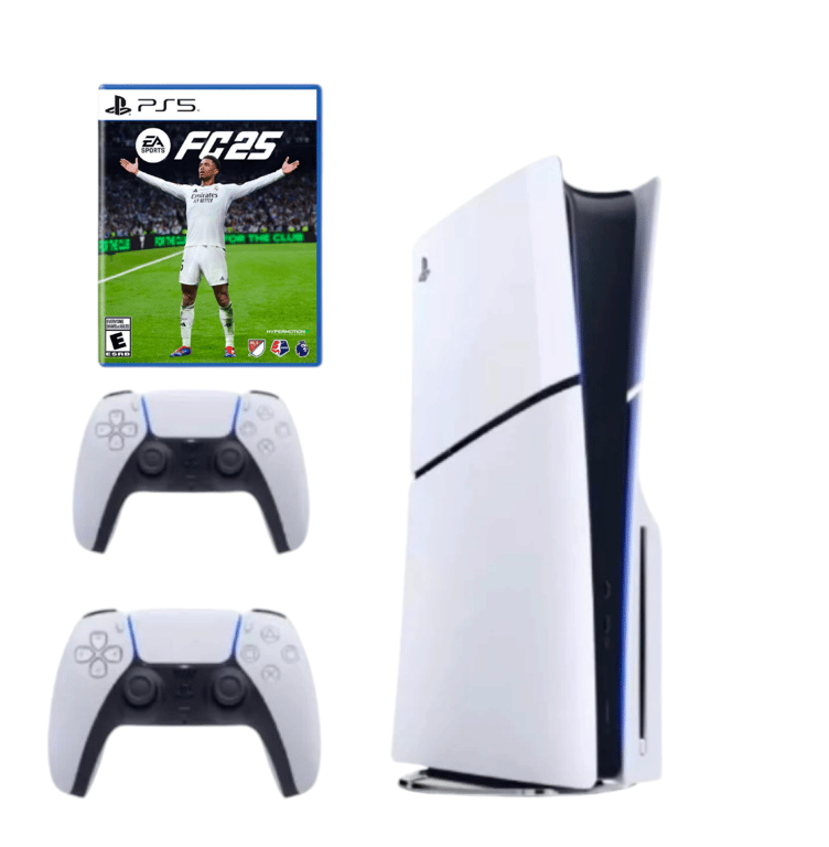 PS5 Slim Unidad de CD+Control+FC25 $2.899.900 CMR