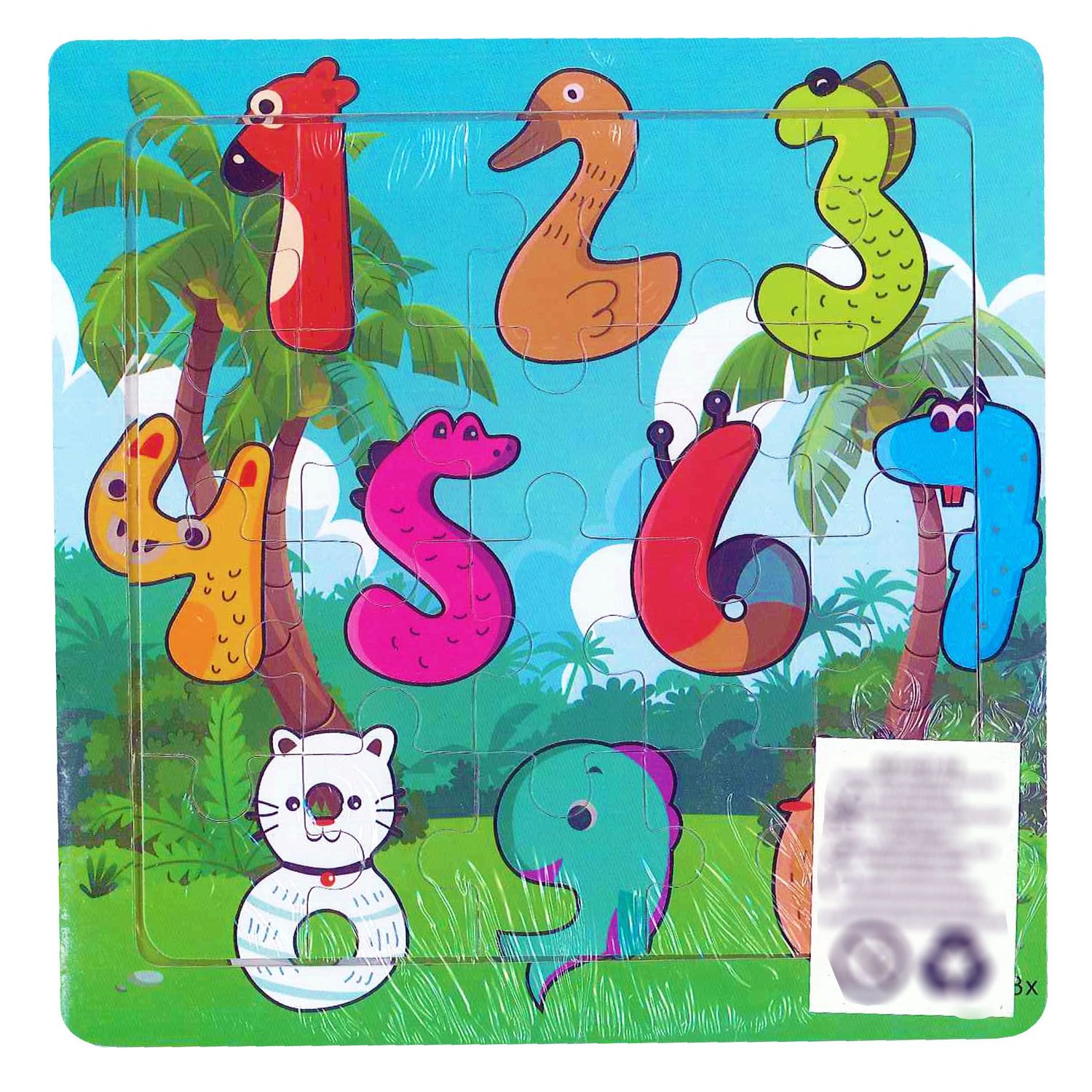 Rompecabezas de madera 20 piezas shop