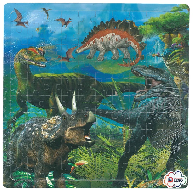 Rompecabezas de madera dinosaurios on sale