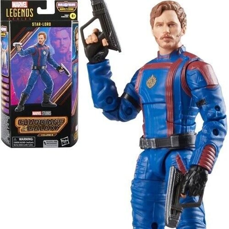 Star Lord Figura Guardians 3 Marvel Legends Hasbro 16 Cm MARVEL falabella