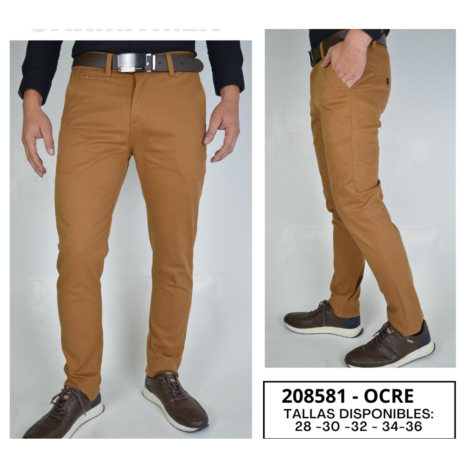 Pantalones drill hombre colores hotsell