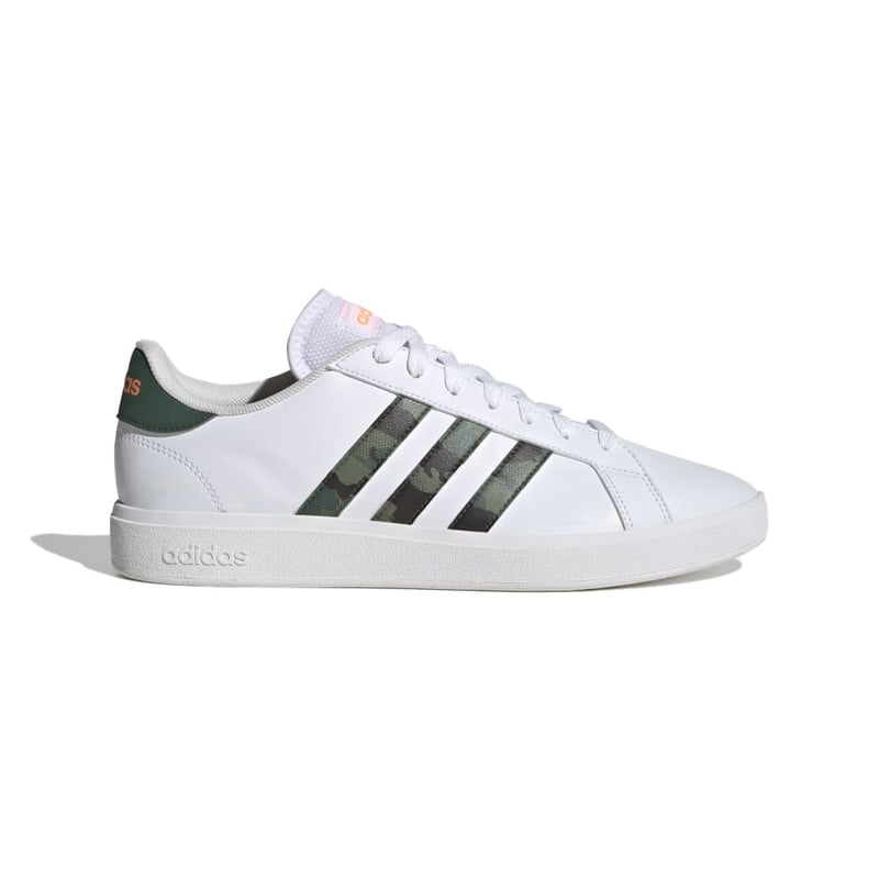 Tenis adidas grand court color blanco para hombre hotsell