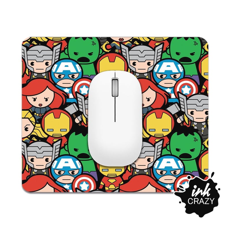 GENERICO - Mouse Pad Super Heroes Mosaico