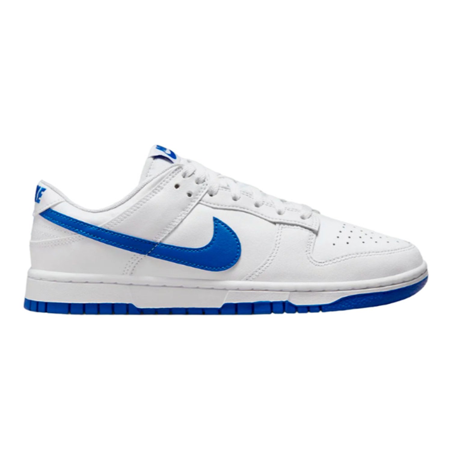 Nike azul con fashion blanco