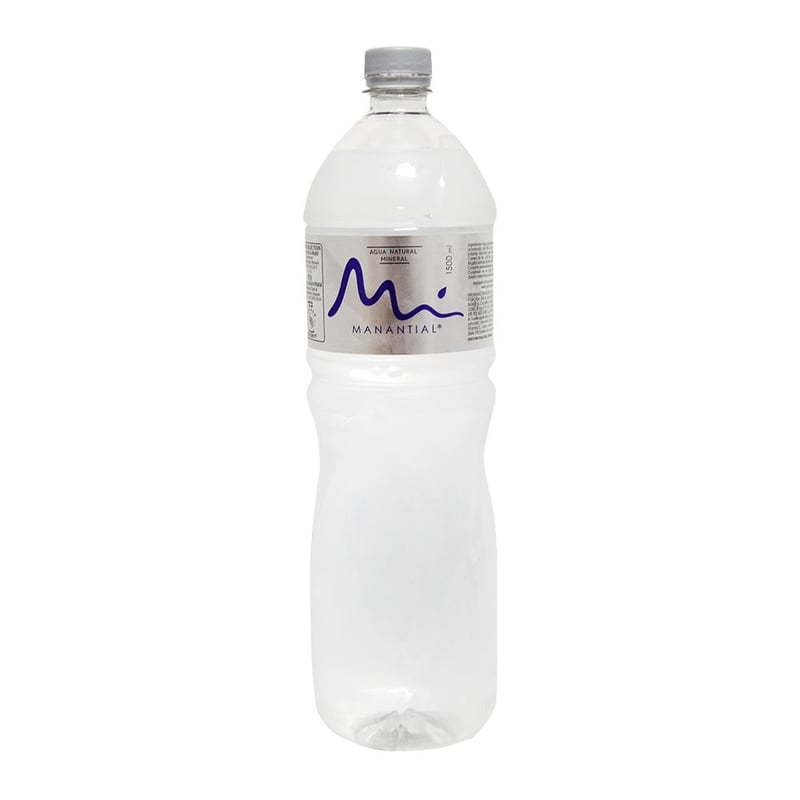 MANANTIAL - Agua 100% Natural X 1500Ml Manantial