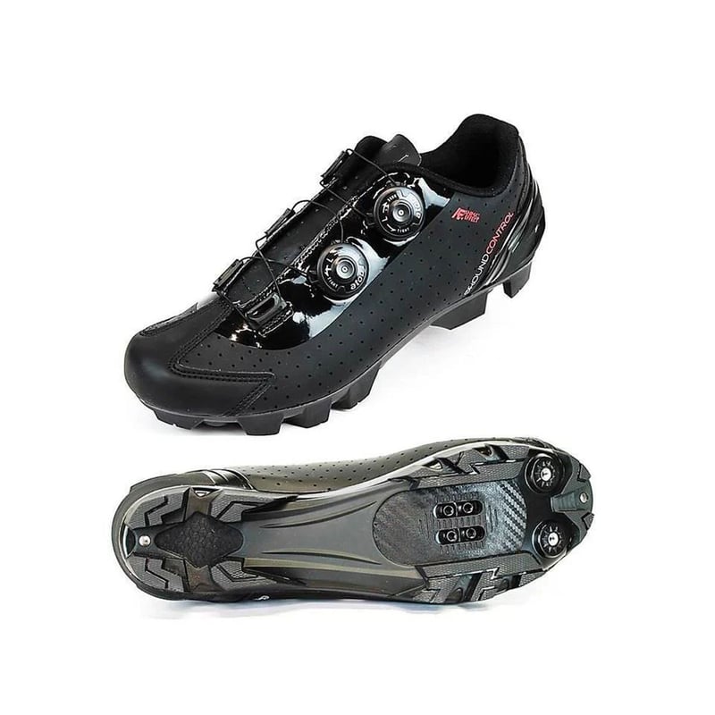 Zapatilla Ciclismo MTB GW Elite Doble Boa Negro Mate Negro GW falabella
