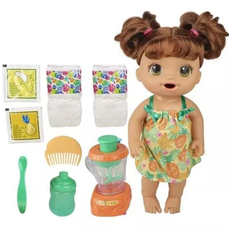 Baby Alive Muneca Con Licuadora Magica Y Accesorios Tropical BABY ALIVE falabella