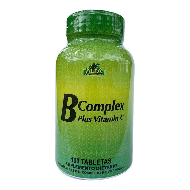 ALFA VITAMINS - B Complex Alfa Vitamins X 100 Tabletas