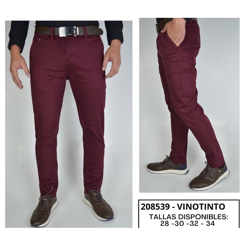 Pantalones dril de colores para hombres sale