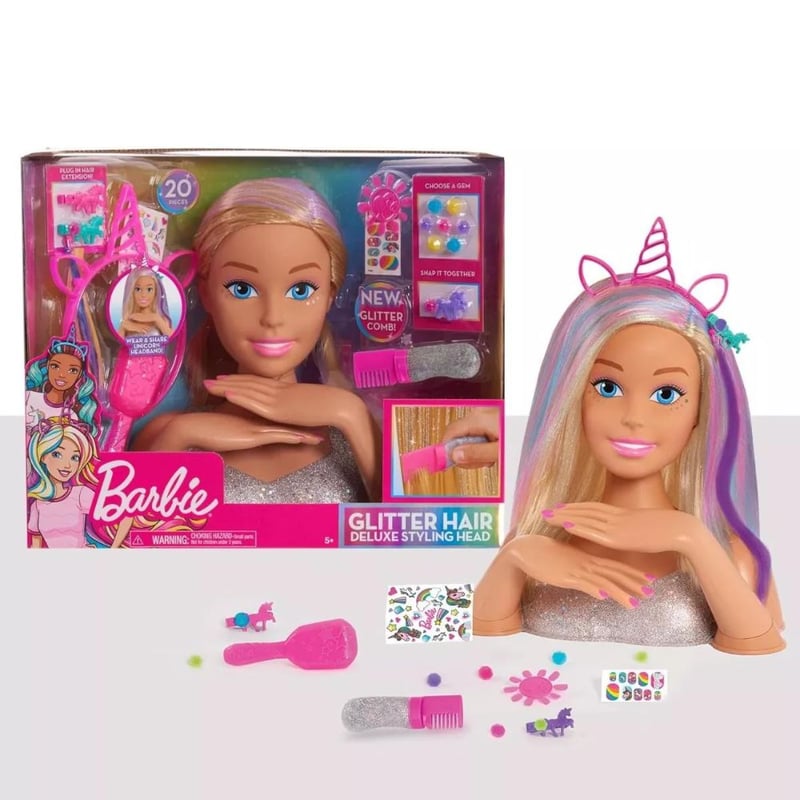 Barbie Cabeza Para Peinados De Moda Con Accesorios BARBIE falabella