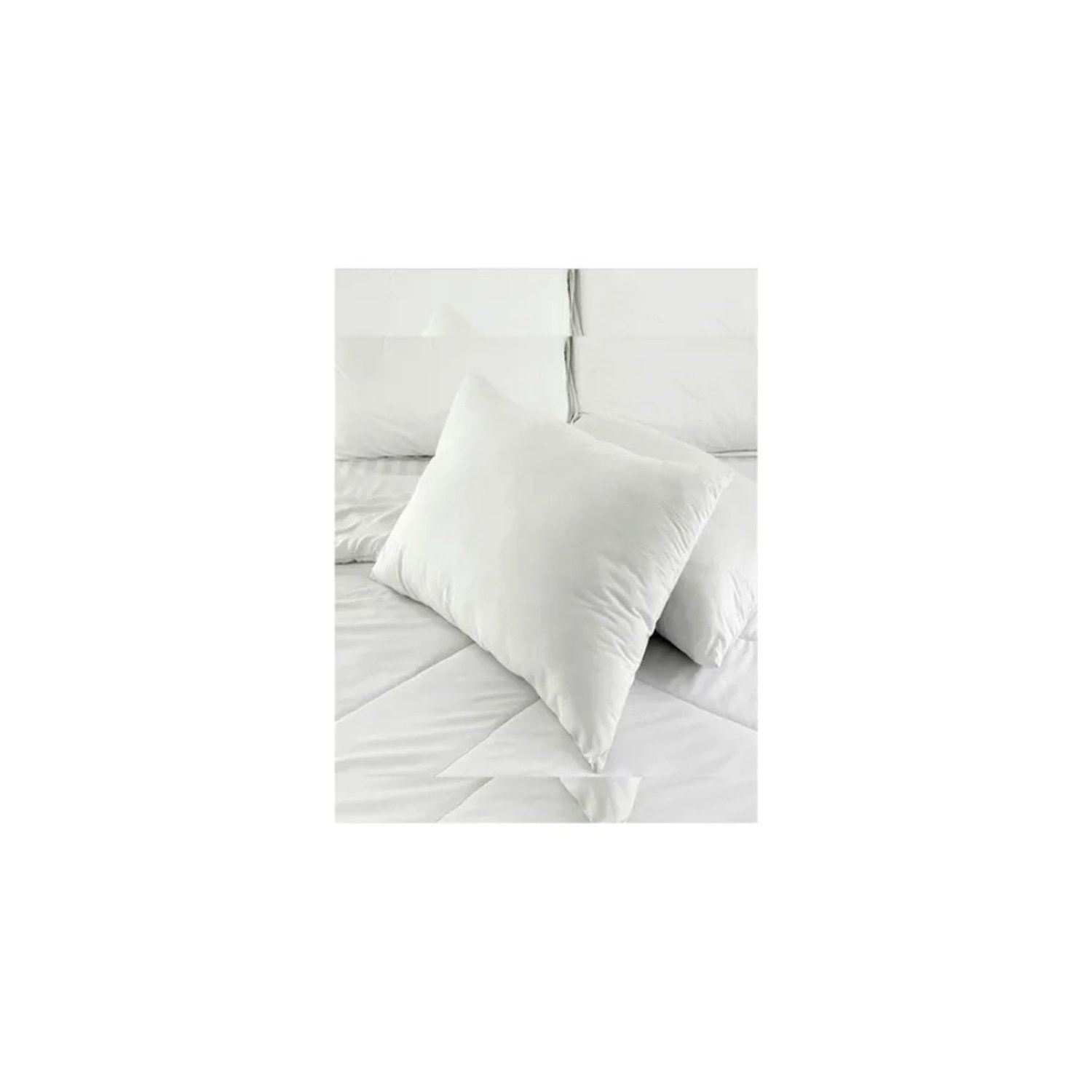 ALMOHADA DE SILICONA GRANDE BLANCA TELA COMODA 40X60 GENERICO falabella
