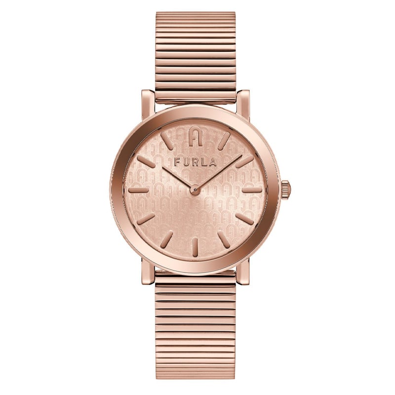 FURLA - Reloj Furla para Mujer Minimal Shape. Reloj análogo Oro Rosa Acero Inoxidable